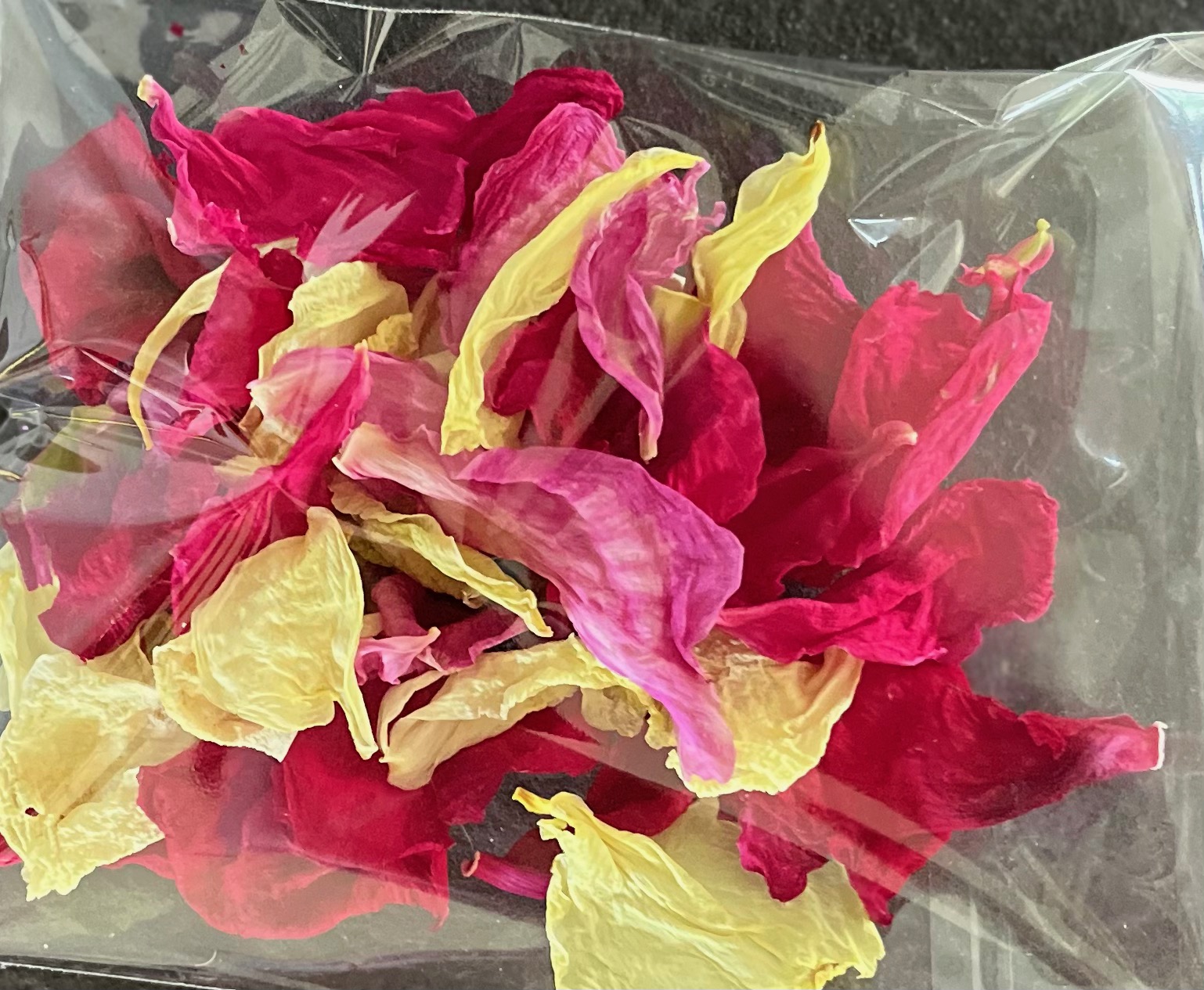 The Prettiest Dried Petal Confetti Around…